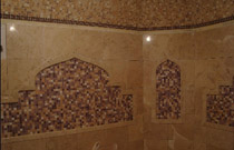 турецкая баня мозаика и мрамор